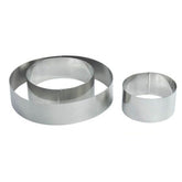 CAKE RING ROUND S/S 12x4.5 CM - Mabrook Hotel Supplies
